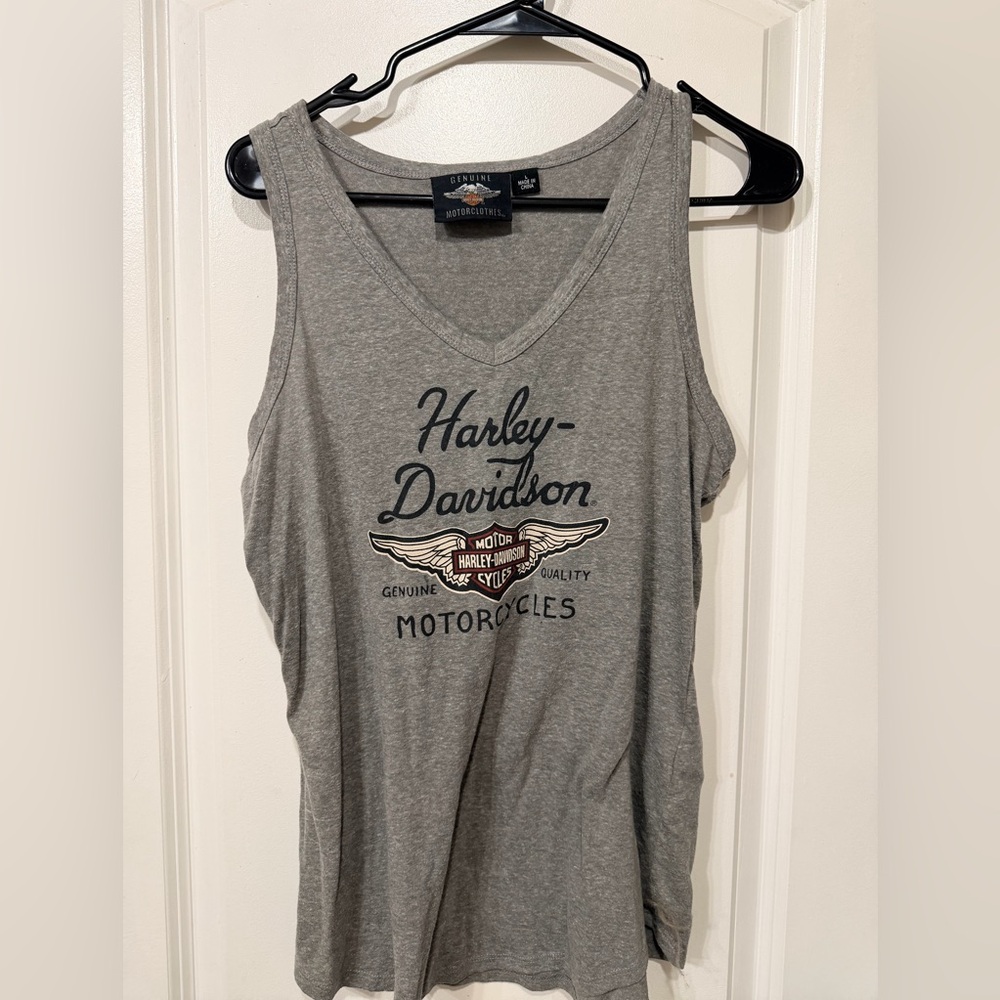 Harley-Davidson Genuine Motor Clothes Gray Tank